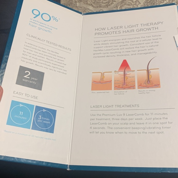 Hairmax Laser light for hair growth - Picture 7 of 17